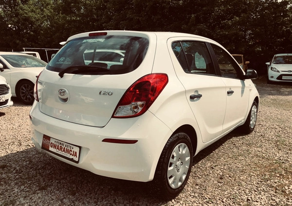 Hyundai i20 cena 23900 przebieg: 158000, rok produkcji 2014 z Supraśl małe 301